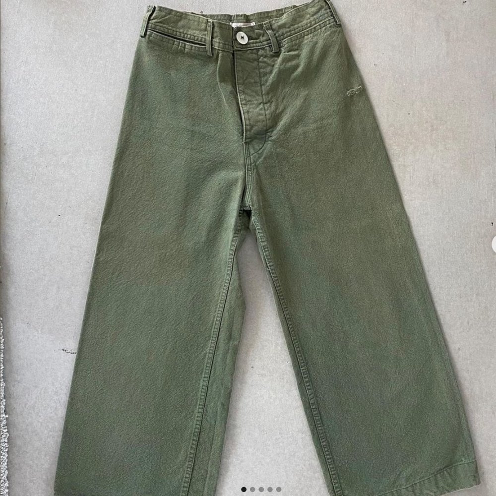 Jesse Kamm Olive Sailor Pants